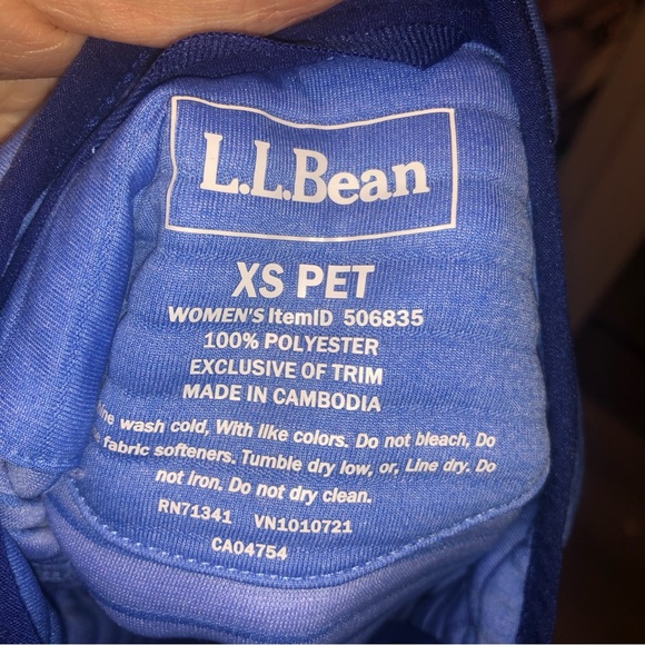 Ll Bean ladies 1/4 button sweater size xs pet - Picture 5 of 5